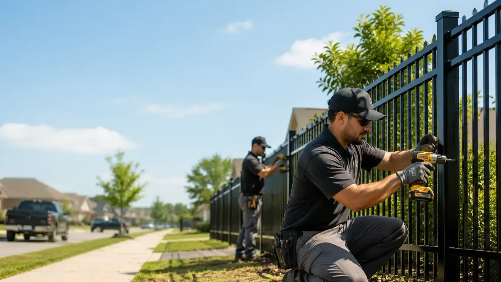 Metal Fence Installation in Millersview, TX